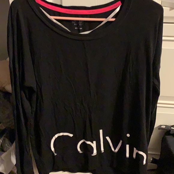 CK thin black long sleeve - Picture 1 of 2